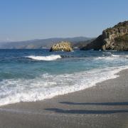 sommerliche Bucht