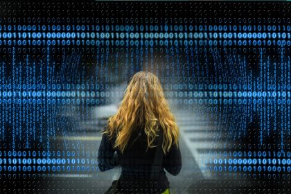 Binary Code Privacy Policy Woman