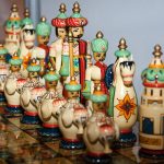 Chess Game Chess Pieces Persia Iran