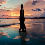 Yoga Stand In Hands Silhouette  - DanaTentis / Pixabay