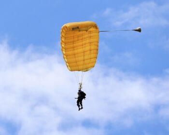 tandem jump, parachute, skydive