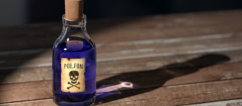 poison, bottle, medicine