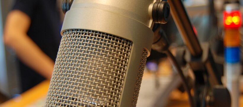 on air, microphone, radio