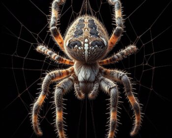 spinne, kreuzspinne, arachnida