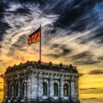 bundestag, german flag, parliament, federal election, germany, capital city, flag, architecture, banner, building, government district, berlin, government, germany flag, city, politics, government building, nature, german, flutter, clouds, facade, story, sightseeing, germany, germany, germany, germany, germany, berlin, germany flag, politics, german