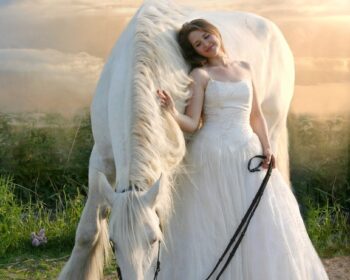 woman, horse, beauty, equine, nature, female, girl, animal, mammal
